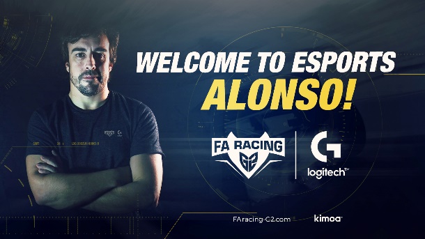 Fernando Alonso, dublu campion mondial la F1, își unește forțele cu Logitech G și G2 Esports pentru a lansa o echipă de curse
