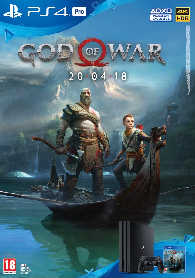 God of War, cel mai așteptat joc exclusiv PlayStation 4, se lansează astăzi