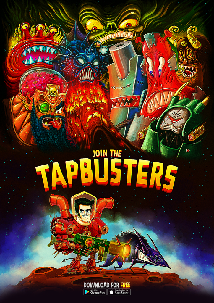 Jocul românesc pentru mobil Tap Busters a atins un milion de descărcări, devenind unul dintre cele mai de succes titluri locale